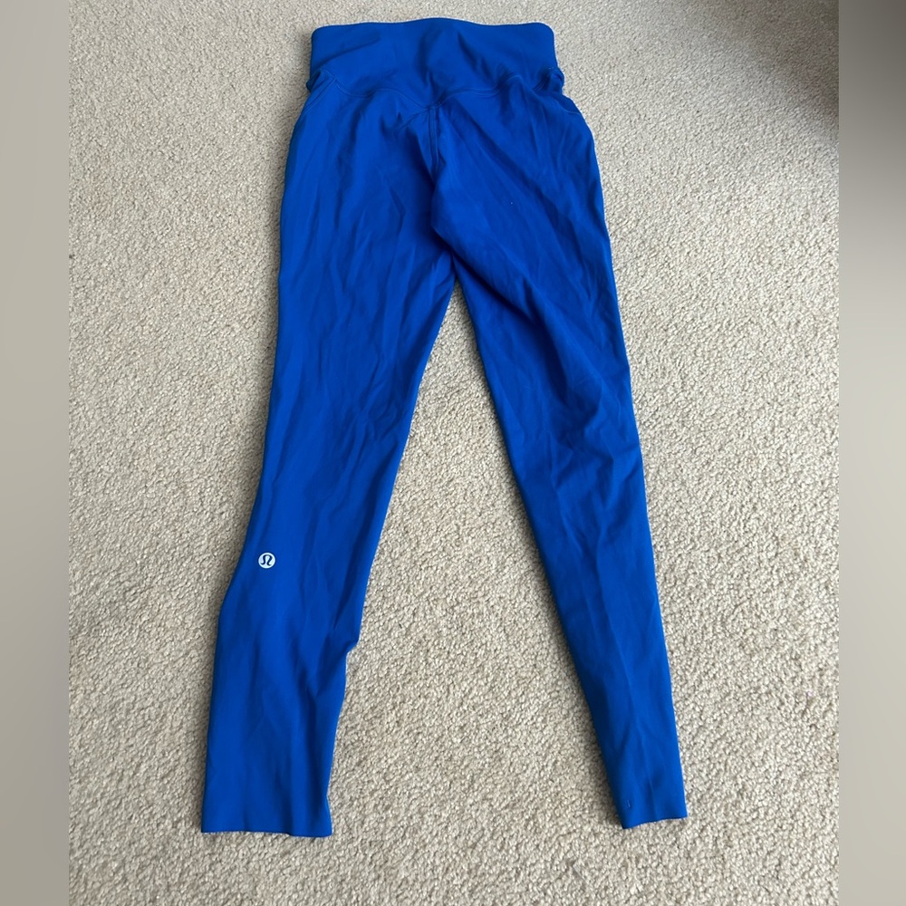 Blue lululemon leggings